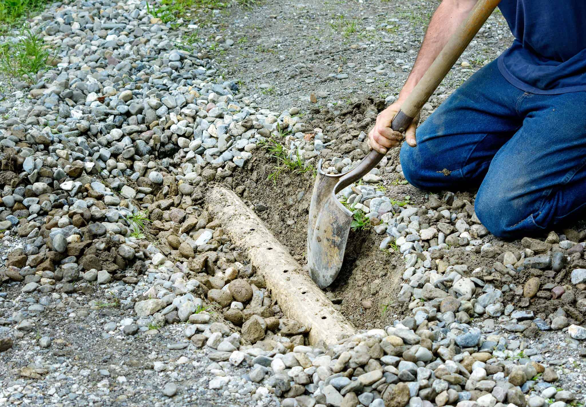 drainage - why river stones needed close to foundation - Home