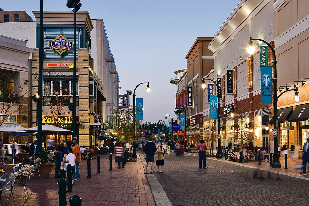 Silver Spring, MD: The Downtown Scene